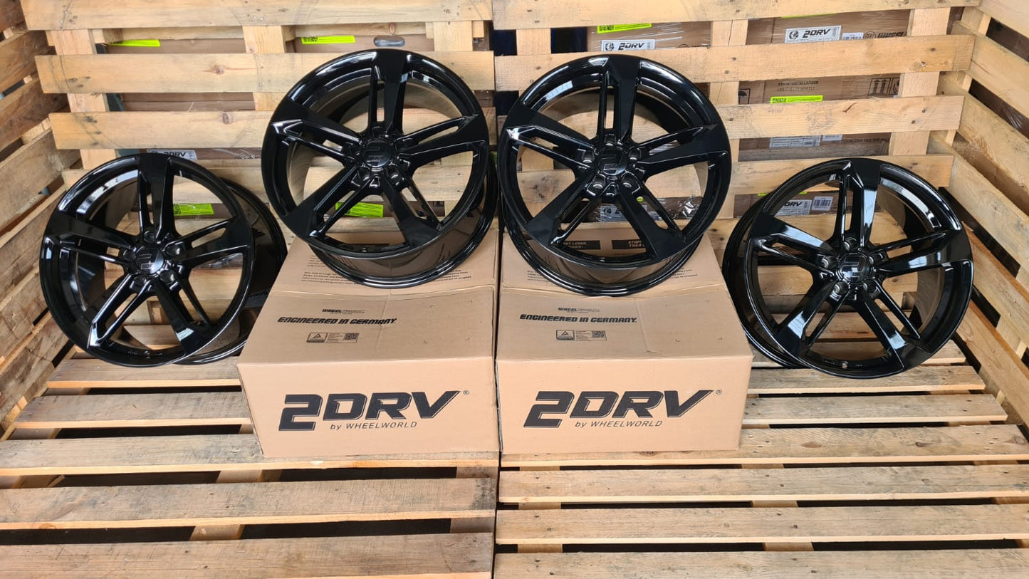 Wheelworld WH36 19 Zoll Schwarz Glanz 8,5x19 ET48 5/112