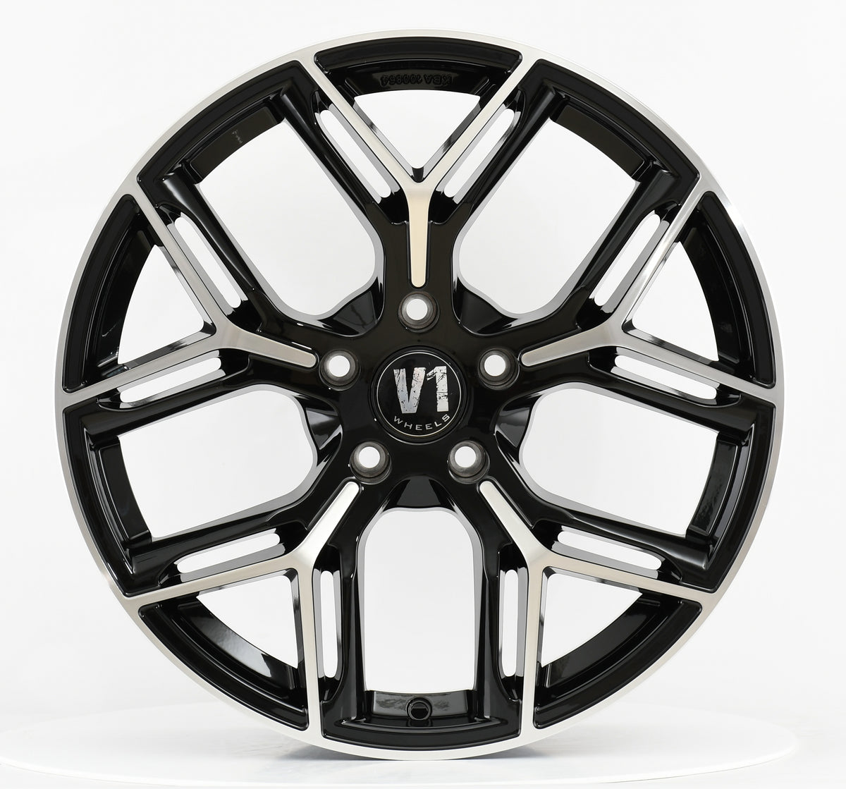 V1 Wheels V4 20 Zoll Schwarz Poliert ET40