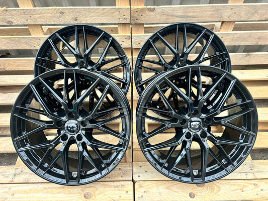 Damina DM08 18 Zoll Schwarz Glanz 8,0x18 ET35 5/120