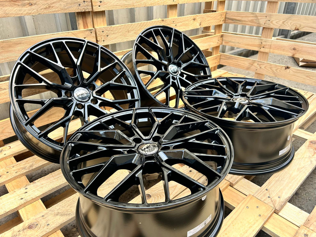 Damina DM20 20 Zoll Schwarz Glanz 8,5x20 ET45 5/112