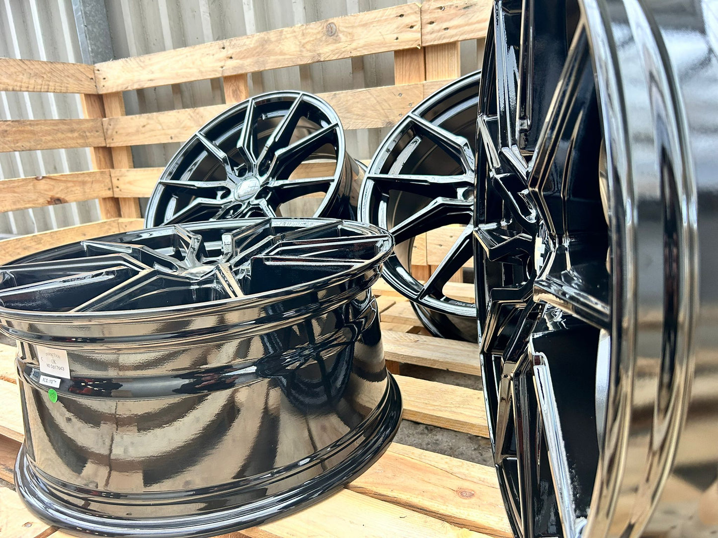 FF Wheels FF03 Felgen 19 Zoll Schwarz 8,5x19 ET35 5/112