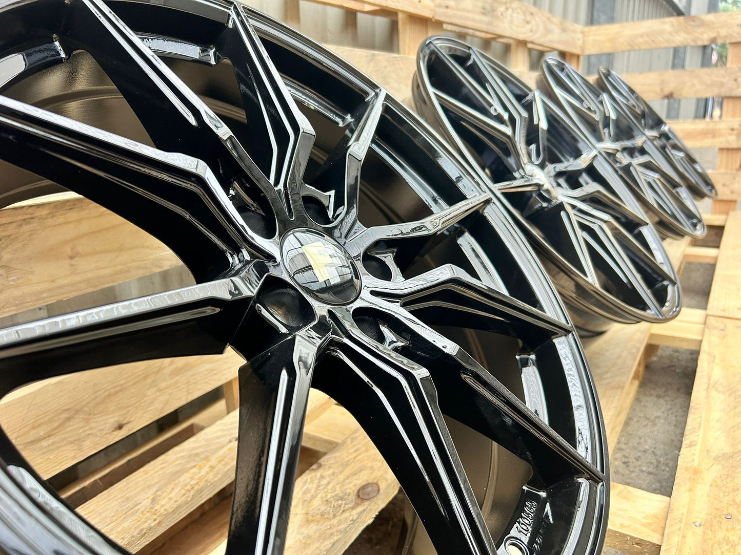 FF Wheels FF03 Felgen 19 Zoll Schwarz 8,5x19 ET35 5/112