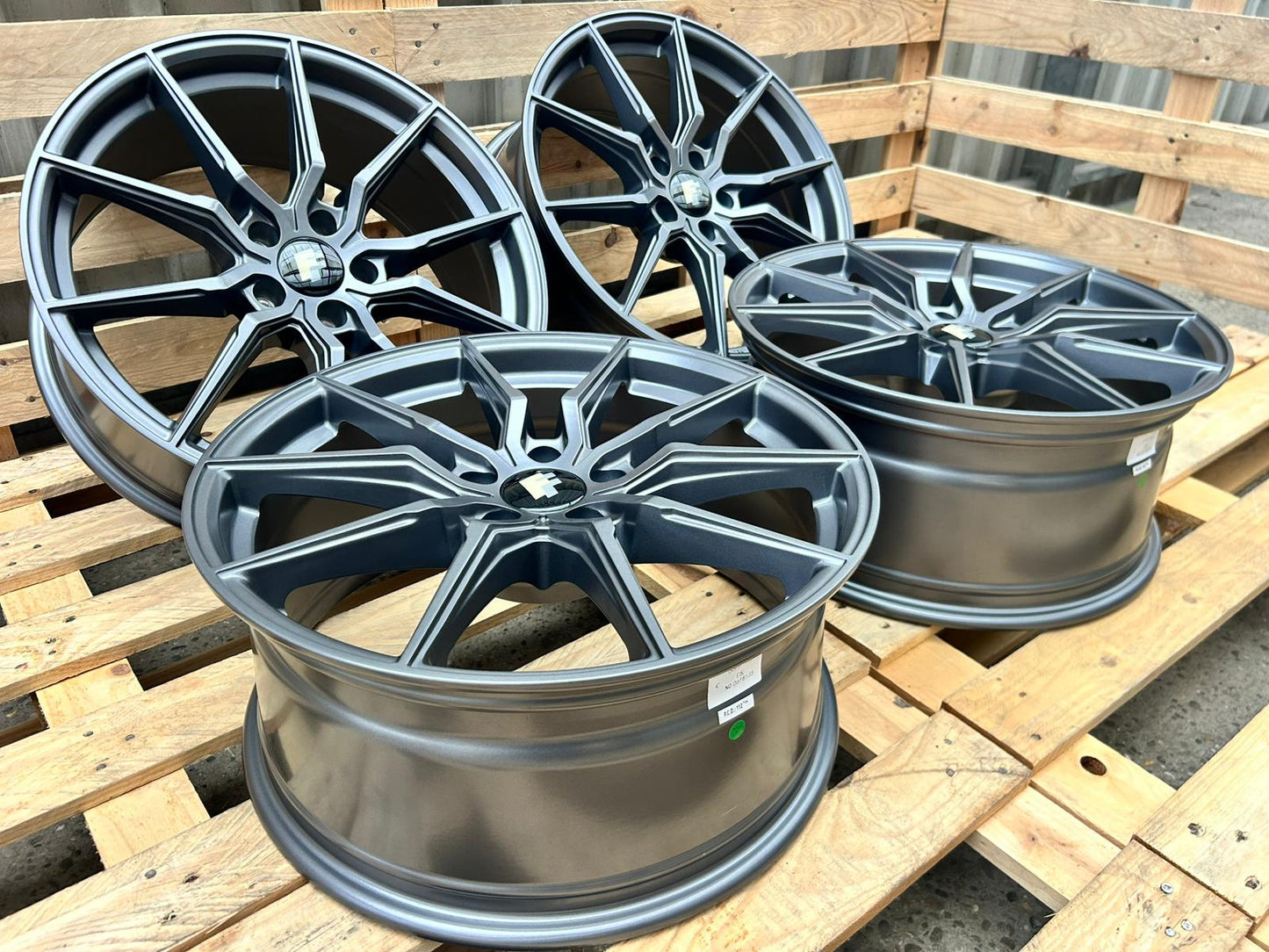 FF Wheels FF03 Felgen 19 Zoll Anthrazit 8,5x19 ET30 5/112