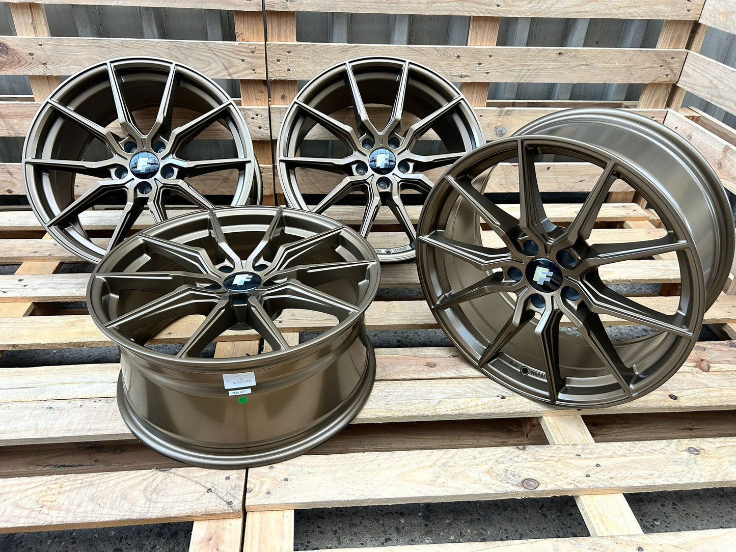FF Wheels FF03 Felgen 19 Zoll Bronze 8,5x19 ET30 5/112