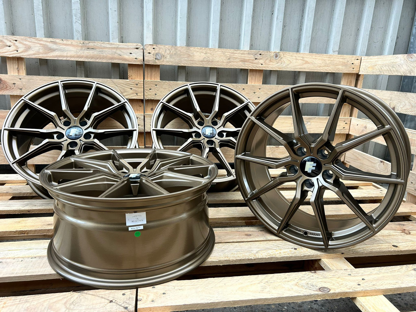 FF Wheels FF03 Felgen 19 Zoll Bronze 8,5x19 ET30 5/112