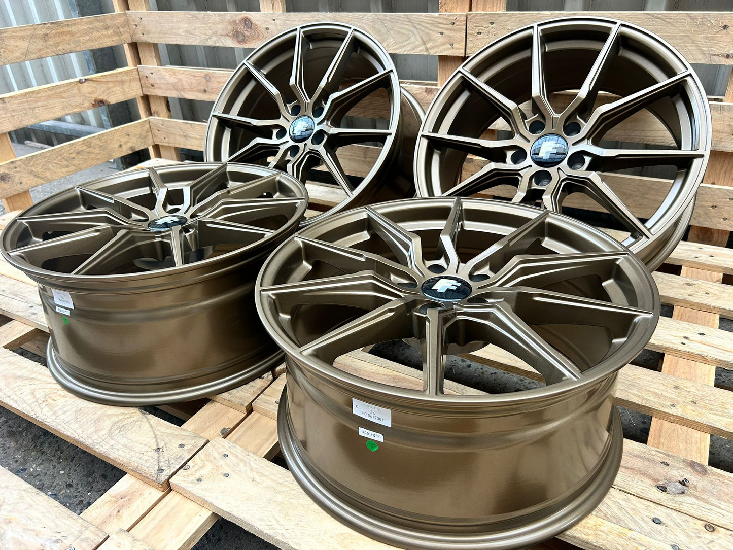 FF Wheels FF03 Felgen 19 Zoll Bronze 8,5x19 ET30 5/112