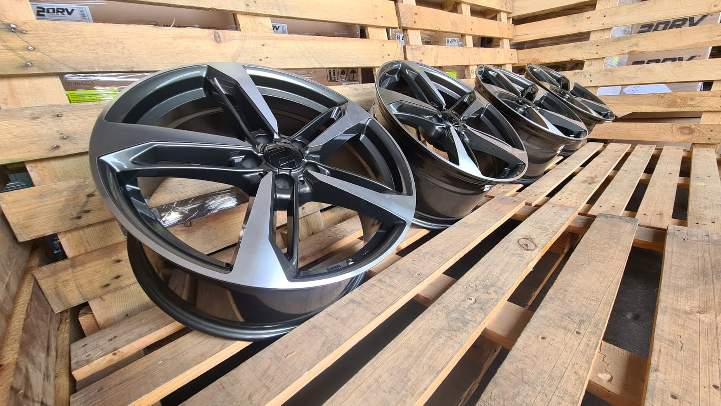 Wheelworld WH36 19 Zoll Grau Poliert 8,5x19 ET48 5/112