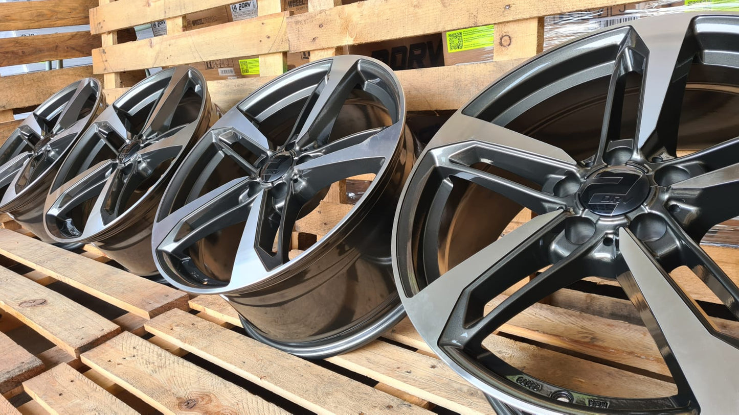 Wheelworld WH36 19 Zoll Grau Poliert 8,5x19 ET48 5/112