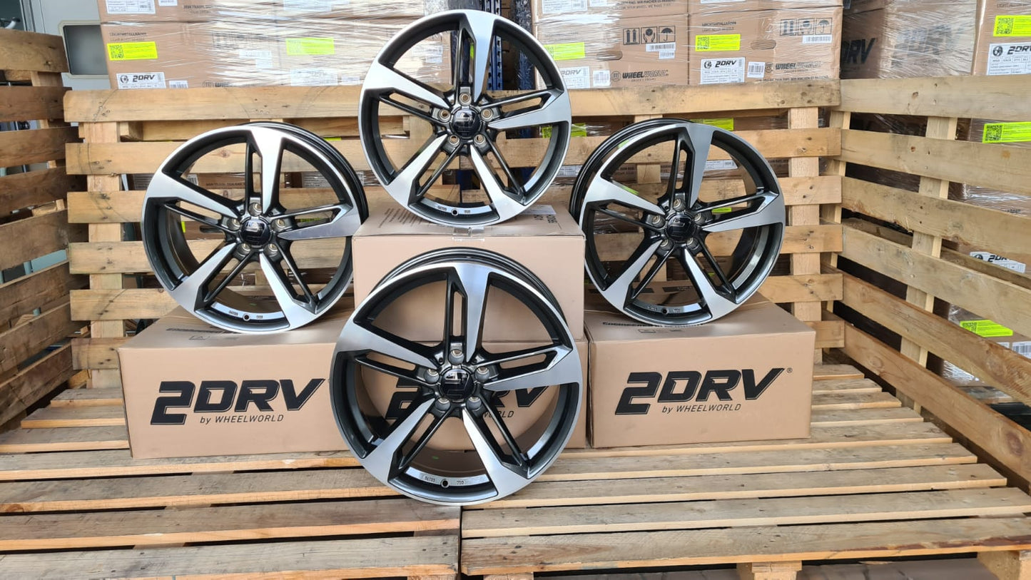 Wheelworld WH36 19 Zoll Grau Poliert 8,5x19 ET48 5/112