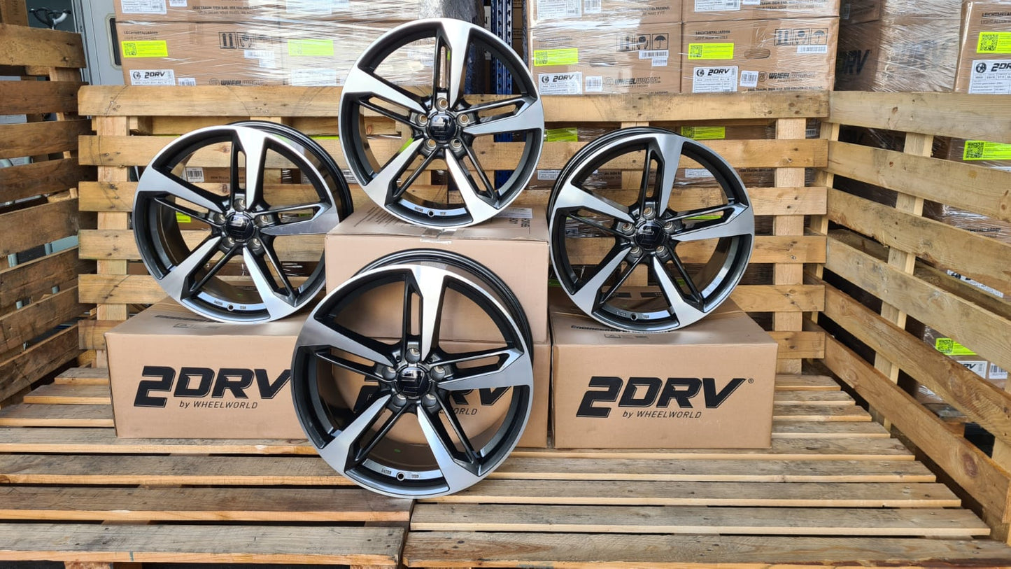 Wheelworld WH36 19 Zoll Grau Poliert 8,5x19 ET48 5/112