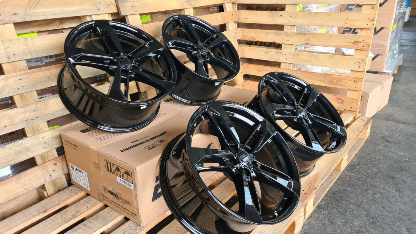 Wheelworld WH36 19 Zoll Schwarz Glanz 8,5x19 ET48 5/112
