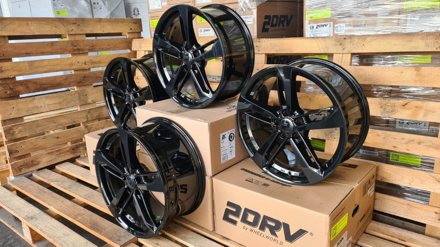 Wheelworld WH36 19 Zoll Schwarz Glanz 8,5x19 ET48 5/112