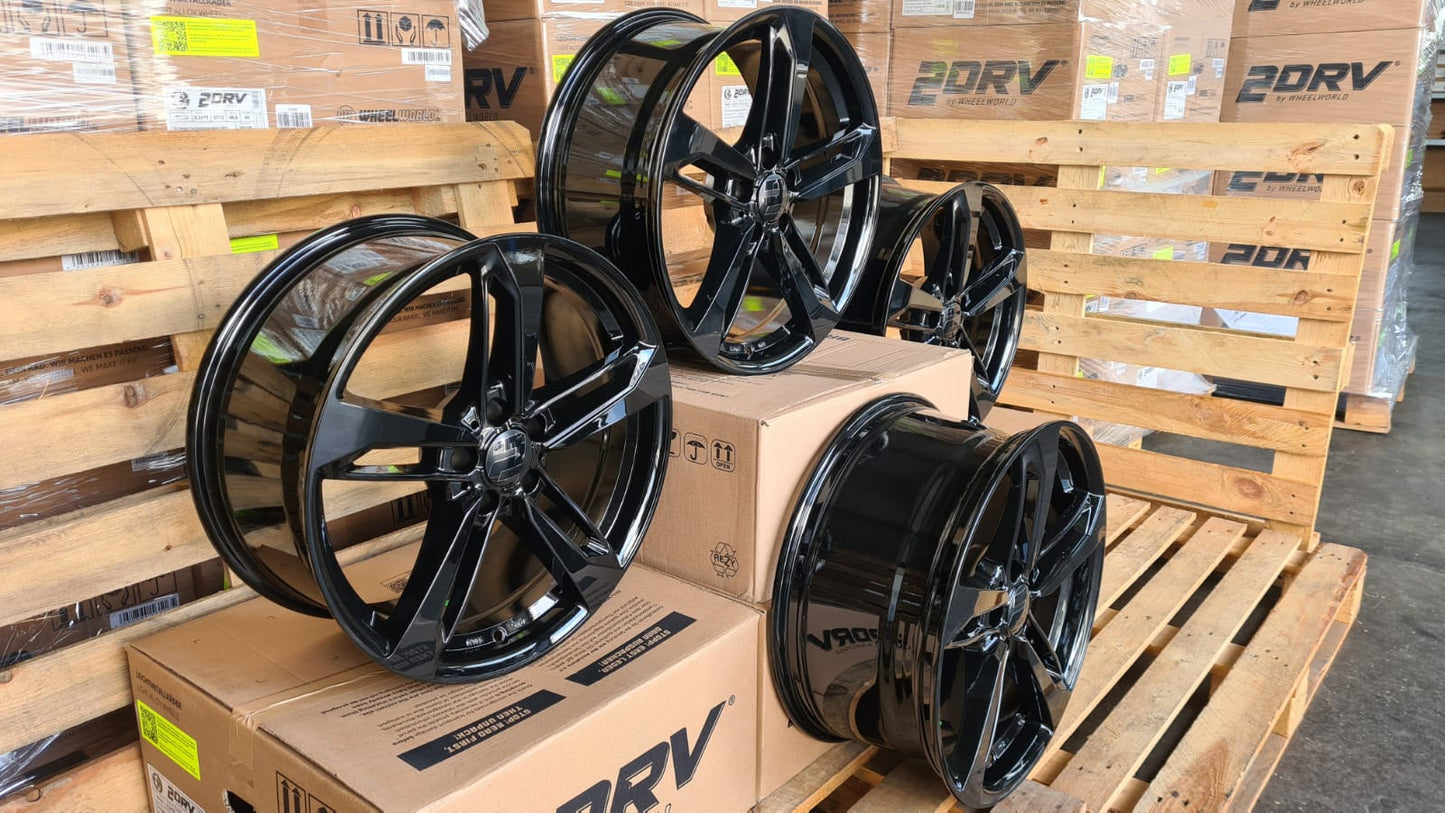 Wheelworld WH36 19 Zoll Schwarz Glanz 8,5x19 ET48 5/112