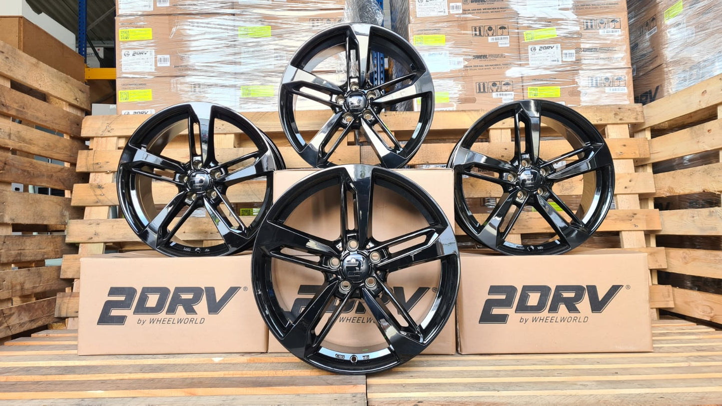 Wheelworld WH36 19 Zoll Schwarz Glanz 8,5x19 ET48 5/112