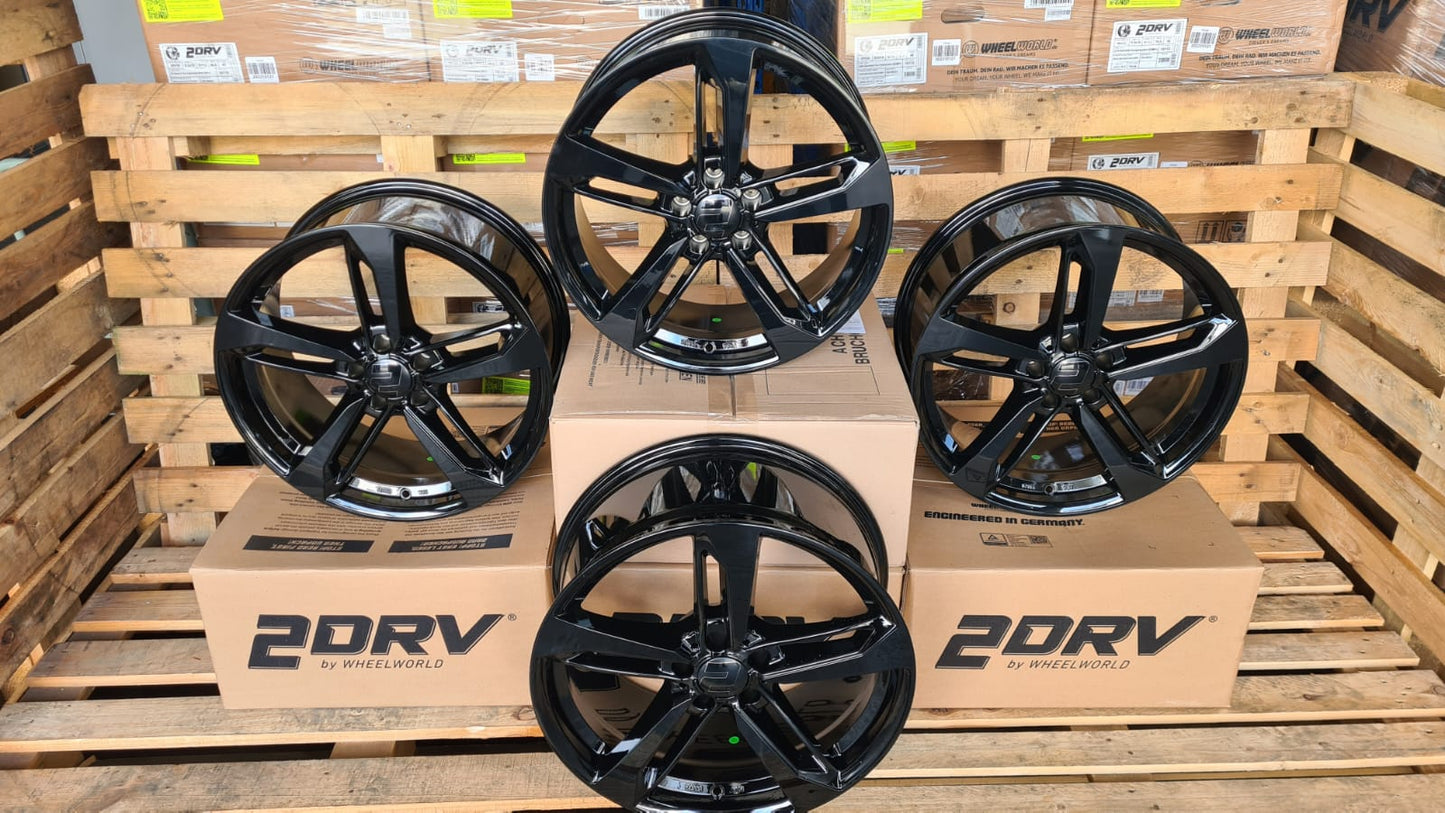 Wheelworld WH36 19 Zoll Schwarz Glanz 8,5x19 ET48 5/112