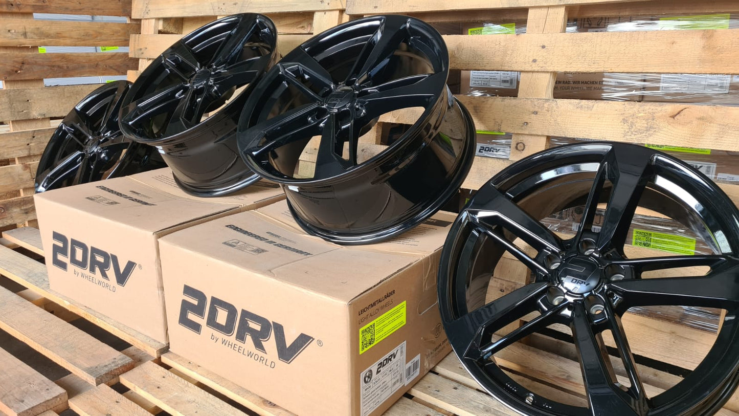 Wheelworld WH36 19 Zoll Schwarz Glanz 8,5x19 ET48 5/112