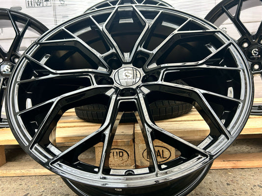 CS Wheels US1 20 Zoll Schwarz Glanz 9,0x20 ET30 5/112