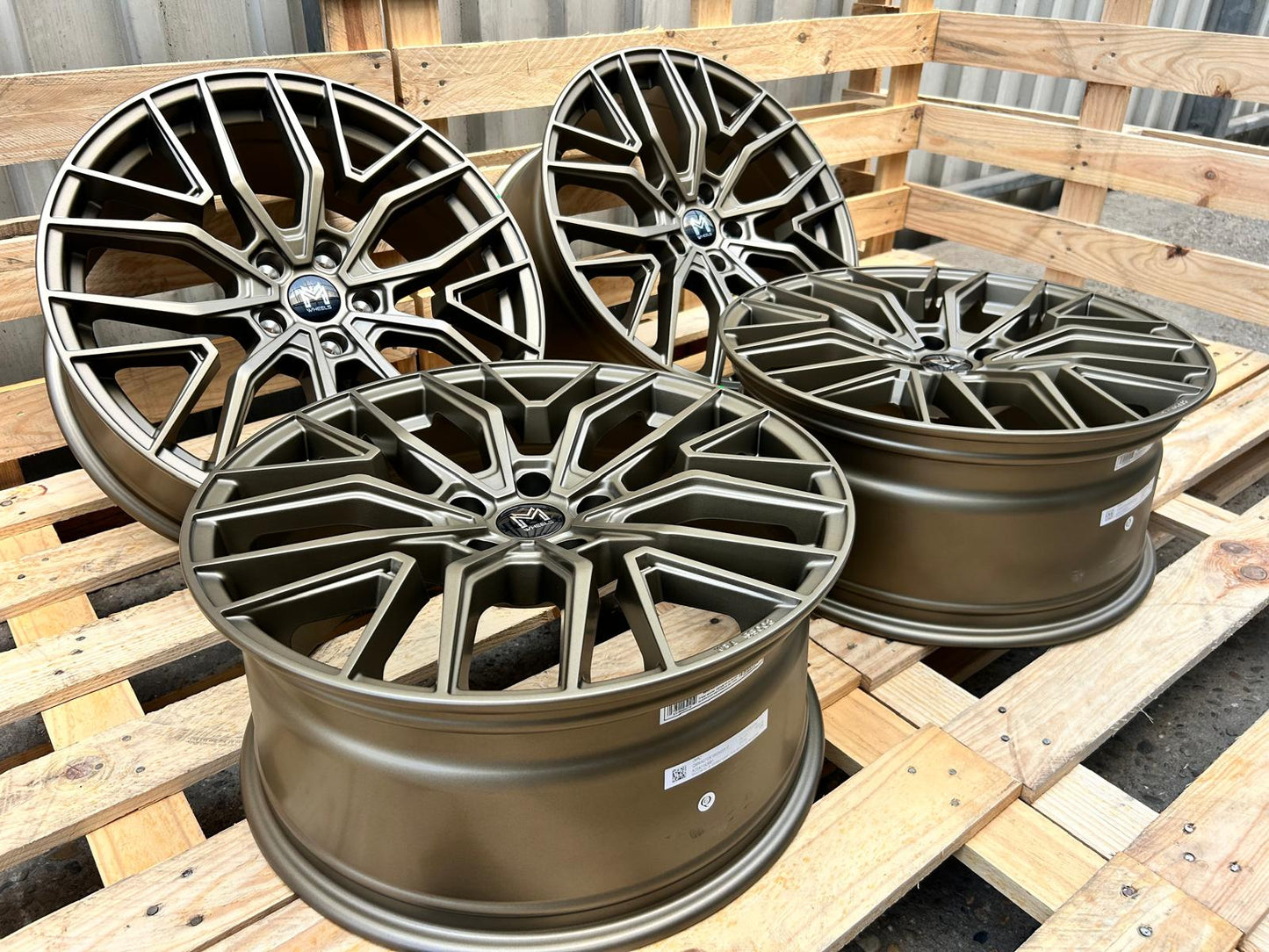 MM Wheels MM09 Felgen 19 Zoll Bronze 8,5x19 ET30 5/112