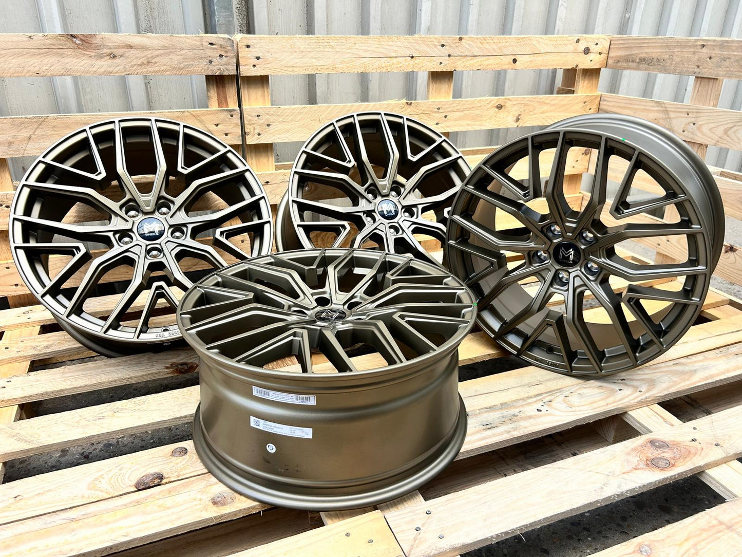 MM Wheels MM09 Felgen 19 Zoll Bronze 8,5x19 ET30 5/112