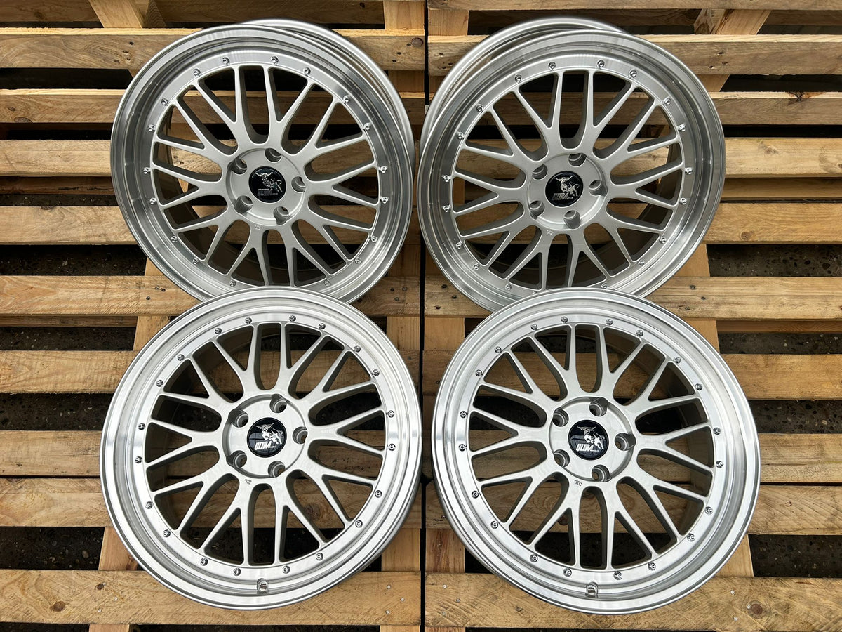 Ultra UA3 19 Zoll Silber Poliert 8,5 und 9,5x19 ET35 5/120