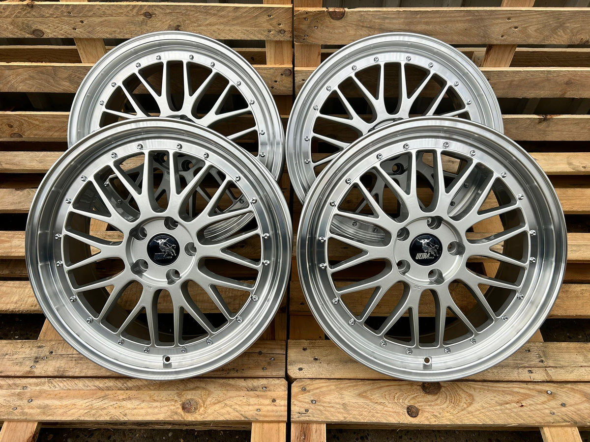 Ultra UA3 19 Zoll Silber Poliert 8,5 und 9,5x19 ET35 5/120