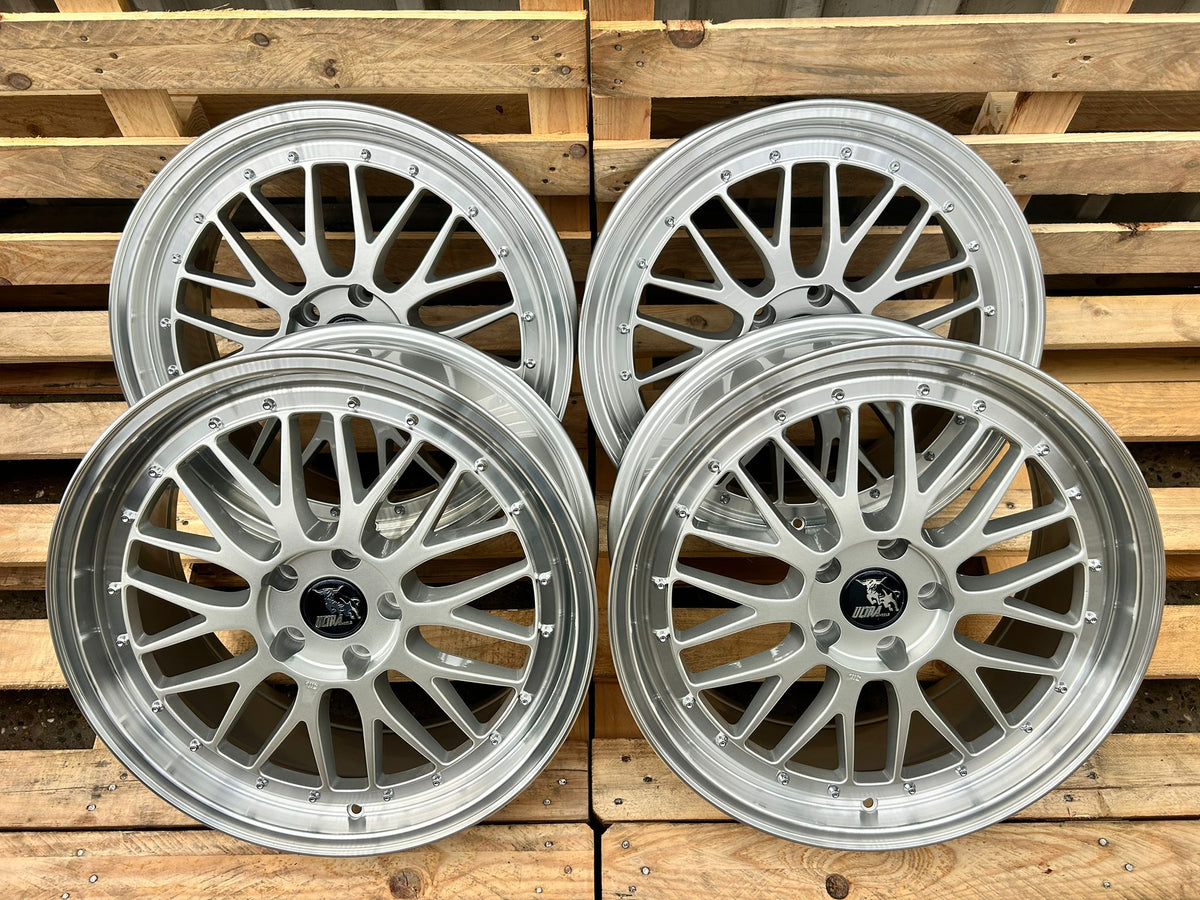 Ultra UA3 19 Zoll Silber Poliert 8,5 und 9,5x19 ET35 5/120