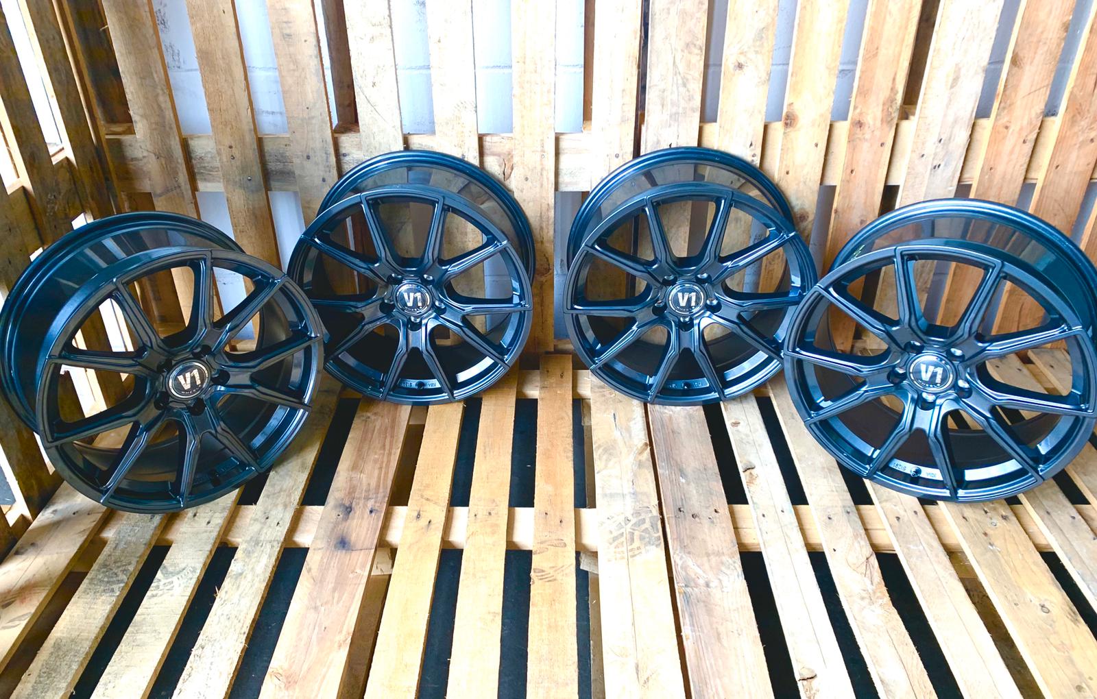 V1 Wheels V1 #99058 Daytona Grau 9x20 ET45 5x120 für VW T5 T6 Multivan, Caravelle und VW Amarok - x-tyres