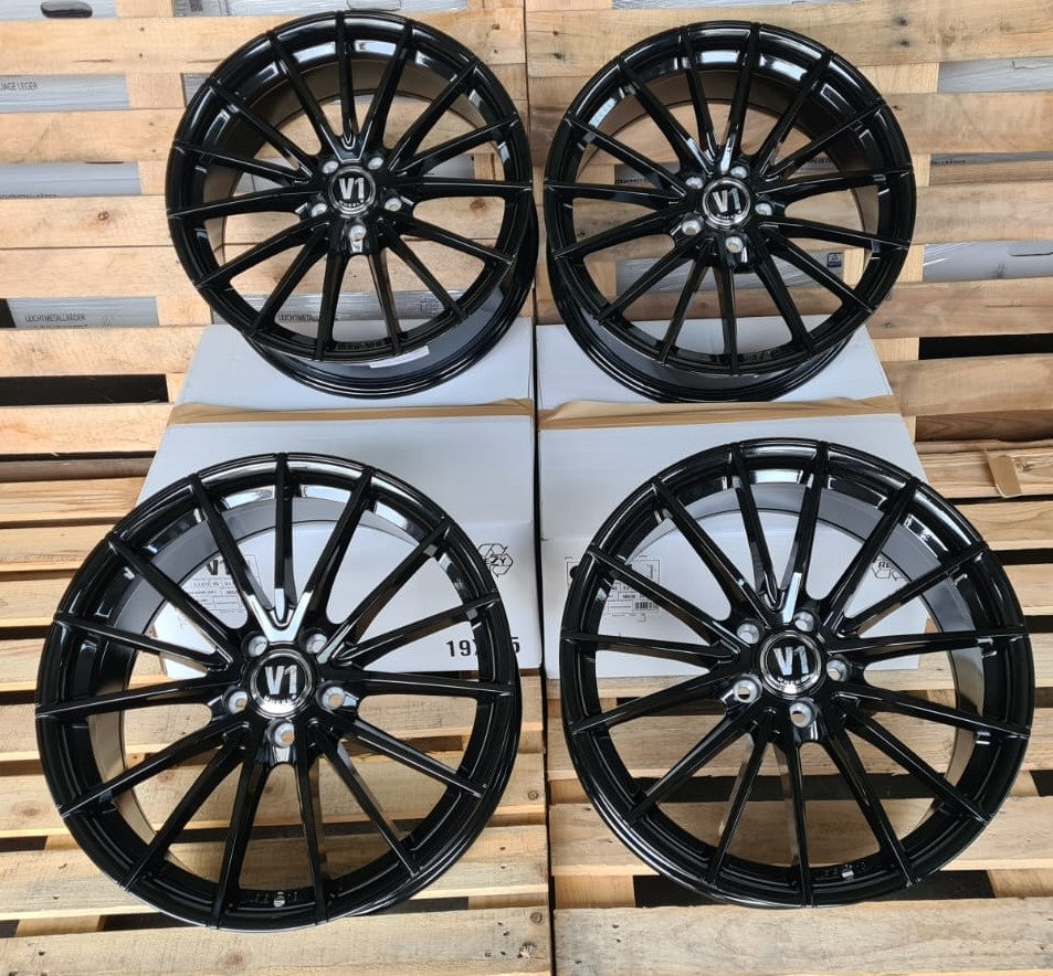 V1 Wheels V2 Felgen 18 Zoll Schwarz 8,0x18 ET45 5/120