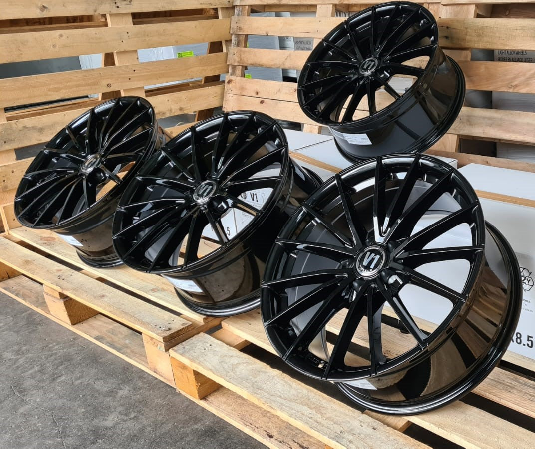 V1 Wheels V2 Felgen 18 Zoll Schwarz 8,0x18 ET45 5/120