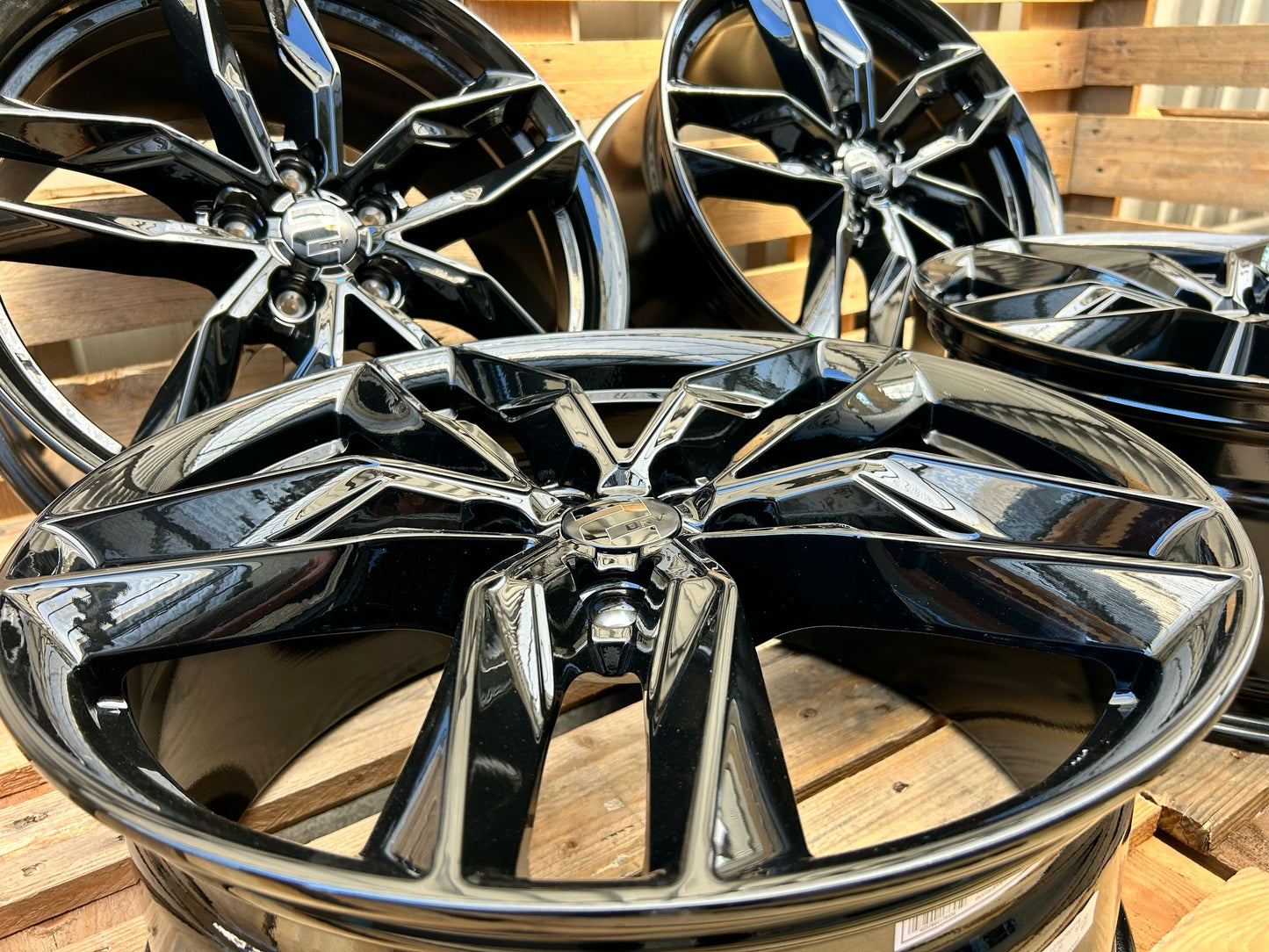 2DRV Wheelworld WH40 Felgen 18 Zoll Schwarz Glanz 8,0x18 ET39 5/112