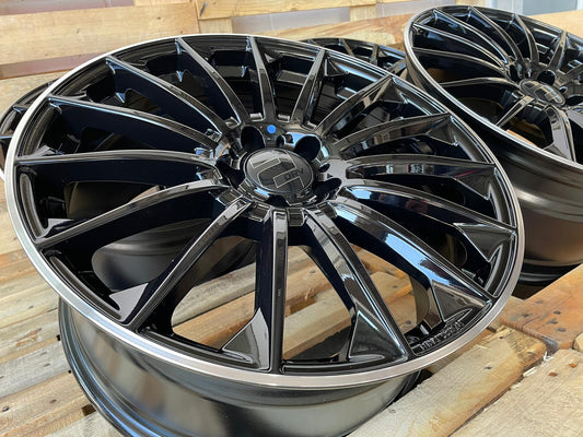 Wheelworld WH39 19 Zoll Schwarz Horn Poliert 8,5x19 ET35 5/112